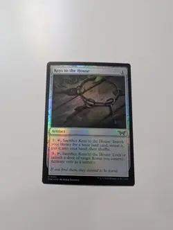 MTG - Keys to the House (Foil) - Duskmourn NM/M Condition - Image 1