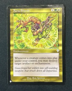 Aura Shards Invasion MTG Magic Multicolor 233 Low Grade See Description - Image 1