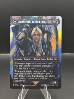 Sephiroth, Fabled SOLDIER NM (0317) (Borderless) Final Fantasy Foil Near Mint - Image 1