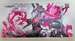 MTG Magic Wars Festival Liliana of the Dark Realms Playmat Foil-stamped JP Limit - Image 1