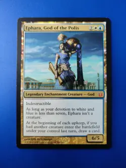 Ephrata, God of the Polis M 145 Born of the Gods MTG Lightly Played LP Single - Image 1