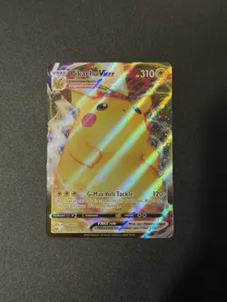 Pokemon TCG Pikachu Vmax Vivid Voltage 044/185 Holo Ultra Rare - Image 1