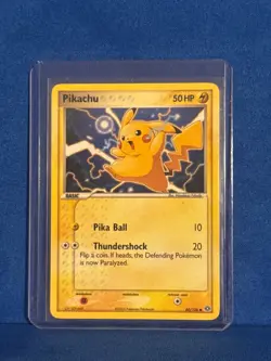 Pikachu 60/106 EX Emerald Non Holo NM Pokemon Card - Image 1