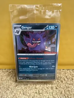Pokemon Gengar GameStop Promo TCG Card 050/088 English Perfect Order SEALED - Image 3