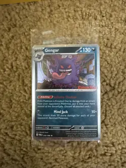 Pokemon Gengar GameStop Promo TCG Card 050/088 English Perfect Order SEALED - Image 5