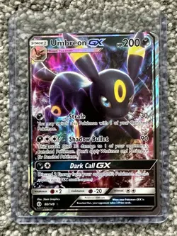 Pokemon TCG - Umbreon GX - 80/149 - Sun & Moon Base Set - Ultra Rare Holo - NM/M - Image 2