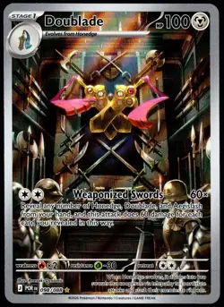 Pokemon TCG Doublade 098/088 2026 Perfect Order Illustration Rare Card - NM - Image 1