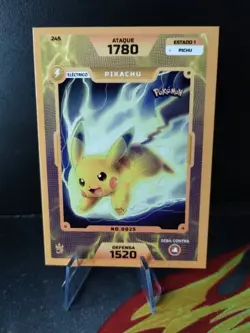 CARD POKEMON MASTER JOURNEYS 3R #245 PIKACHU 2023 PERU Edition TCG - Image 1