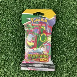 Pokemon Sword & Shield Evolving Skies Booster Sleeved Packs Art Set (4 Pack) - Image 2