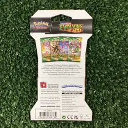 Pokemon Sword & Shield Evolving Skies Booster Sleeved Packs Art Set (4 Pack) - Image 5