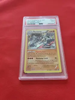 Pokemon: Machamp XY13 PRERELEASE Holo Rare Promo Furious Fists 2014 - PSA 9 MINT - Image 3