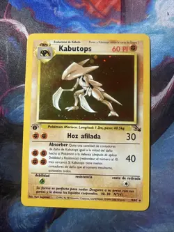 Kabutops [1st Edition] #9 Pokemon Fossil FRENCH - Image 1