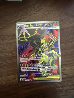 Pokemon TCG Near Mint Perfect Order Mega Zygarde ex 104/088 Ultra Rare - Image 1