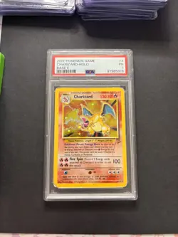 Pokemon TCG Charizard 4/130 Base Set 2 WOTC PSA 1 🔥*read description* - Image 1