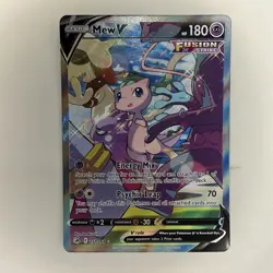 Mew V 251/264 Alt Art Fusion Strike Pokemon Card NM-MINT Pack Fresh - Image 1