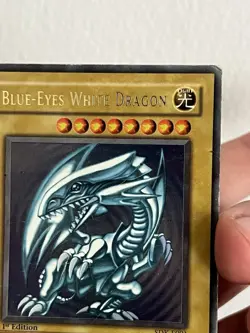 Blue-Eyes White Dragon SDK-E001 1st Edition - Yu-Gi-Oh | EU Structure Deck | HP - Image 3