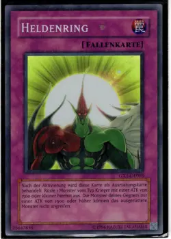 Yu-Gi-Oh-Karte Heldenring GX1-DE003 - Image 1