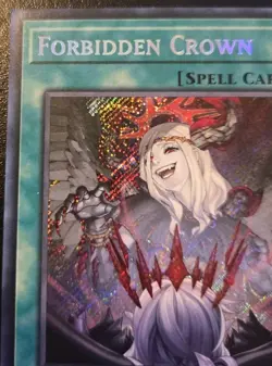 Forbidden Crown BPRO-EN067 1st Edition Secret Rare Burst Protocol Yu-Gi-Oh! TCG - Image 2