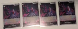 One Piece Card Game PRB-02-013 Geko Moria R Playset (x4) - English - NM - Image 1