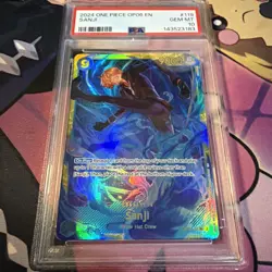One Piece Sanji OP06-119 English SEC Wings Of The Captain PSA10 Gem Mint 💎 🔥 - Image 2