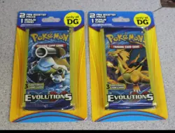Pokemon TCG DG Pack 2 Mini Booster And 1 Bonus Card, Charizard & Blastoise! - Image 2
