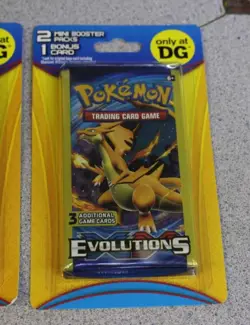 Pokemon TCG DG Pack 2 Mini Booster And 1 Bonus Card, Charizard & Blastoise! - Image 4