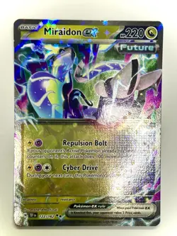 Miraidon Ex - 122/162 - Temporal Forces - Double Rare - Pokemon Card - Image 1