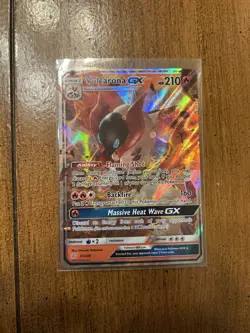 Pokemon TCG Sun and Moon Cosmic Eclipse - Volcarona GX 35/236 - Image 1