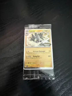 Pokemon Luxray 028/088 Best Buy Perfect Order Stamped Holo Sealed Promo - Image 1