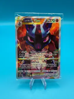 Lucario VSTAR SWSH291 Crown Zenith ETB Black Star Promo Pokemon TCG Card Sealed - Image 1