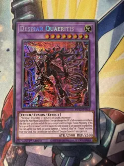 YuGiOh! Despian Quaeritis Secret Rare MP22-EN141 - Image 1