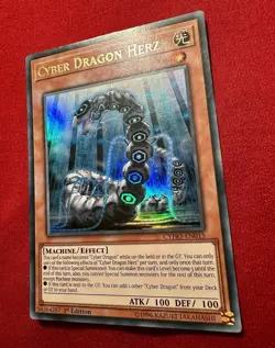 YuGiOh! Cyber Dragon Herz - CYHO-EN015 - 1st Edition - Ultra Rare - Image 3