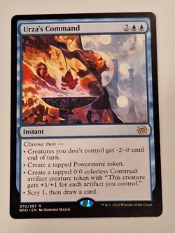 Urza's Command - The Brothers' War Magic the Gathering MTG Nice! - Image 1
