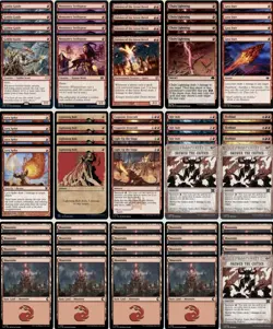 LEGACY Burn - MTG 60 Card deck - Magic The Gathering - MTG - Image 1