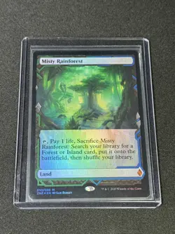 Misty Rainforest Foil MTG (ZNE) Zendikar Rising Expeditions NM Unplayed # 10 - Image 3
