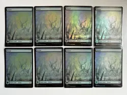 40 x MTG Phyrexian Foil Full Art Basic Lands Phyrexia All Will Be One - Image 4
