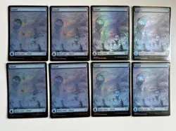 40 x MTG Phyrexian Foil Full Art Basic Lands Phyrexia All Will Be One - Image 5