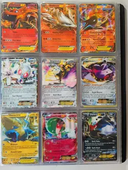 Vintage Pokemon Card Collection Charizard Gengar EX Mega Garidos XY Full Art - Image 4