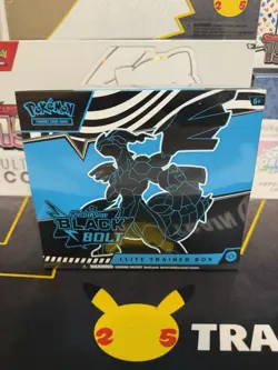 Pokemon TCG Black Bolt ETB Elite Trainer Box English Factory Sealed - Image 1