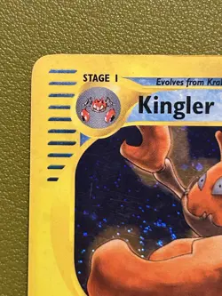 Kingler 15/165 Holo Expedition Pokemon TCG - LP/MP Vintage WOTC e-Reader - Image 3