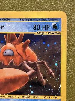 Kingler 15/165 Holo Expedition Pokemon TCG - LP/MP Vintage WOTC e-Reader - Image 4