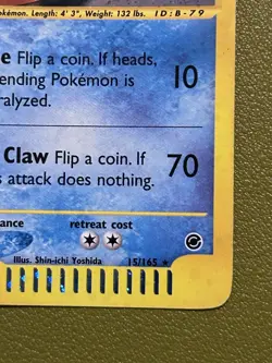 Kingler 15/165 Holo Expedition Pokemon TCG - LP/MP Vintage WOTC e-Reader - Image 5