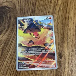 Pokemon Magby 186/182 Paradox Rift Holo Illustration Rare Pokemon TCG Card - Image 1