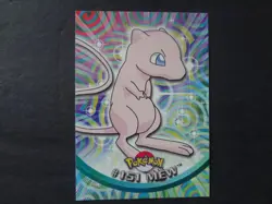 2000 Topps Pokemon Series 3 #151 Mew Blue Logo 1st Edition TV Animation *** - Image 1