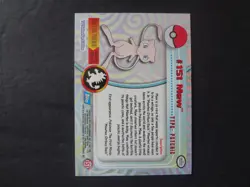 2000 Topps Pokemon Series 3 #151 Mew Blue Logo 1st Edition TV Animation *** - Image 2