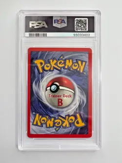 PSA 8 NM-MT Trainer Deck B Water Energy 1999 Pokemon Game #102 - Image 2
