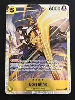 One Piece Card Game - Borsalino - SR EB04-058 OP15 - English - Image 1