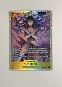 Nico Robin (055) EB03-055 Extra Booster: One Piece Heroines Edition Foil SR - Image 1