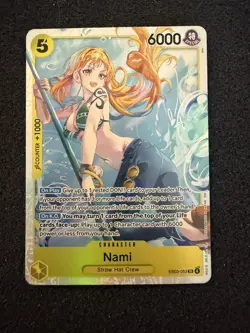 Nami (053) EB03-053 Extra Booster: One Piece Heroines Edition Foil SR - Image 1