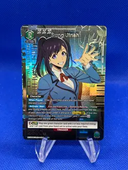 Union Arena UE17BT: SOLO LEVELING Sung Jinah UE17BT/SLG-1-044 Super Rare 1-Star - Image 1